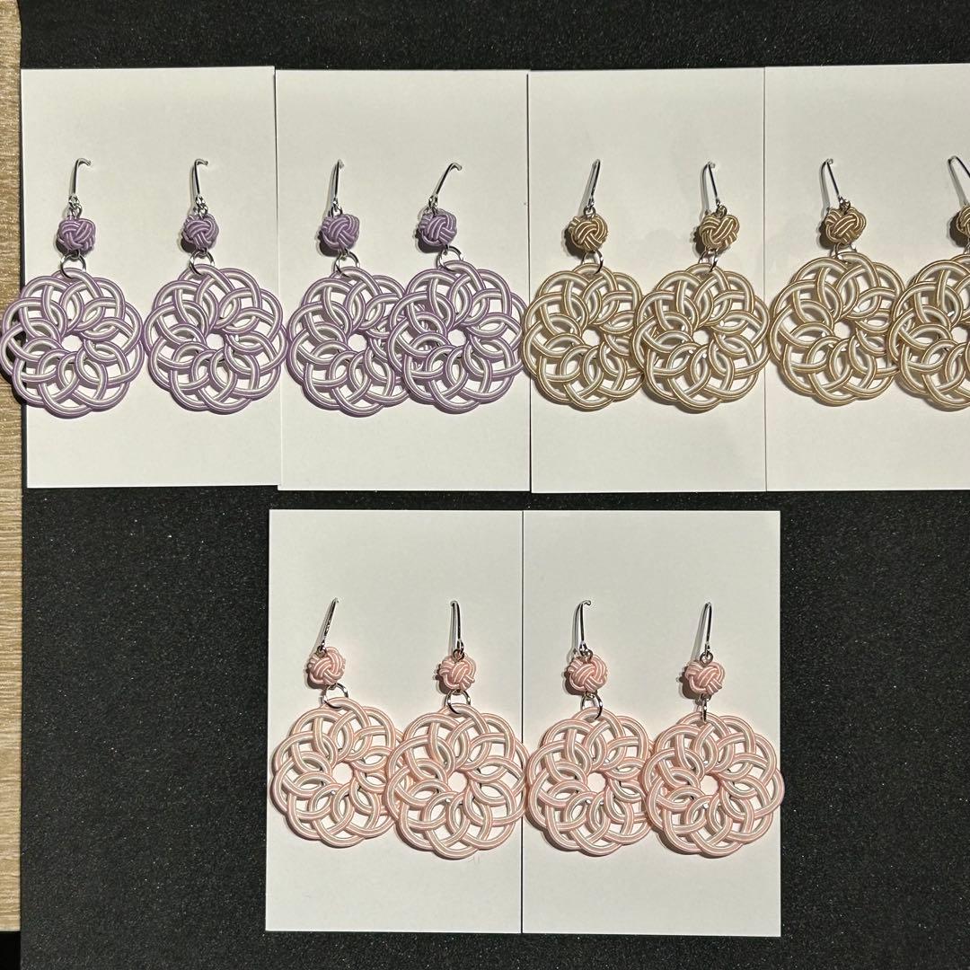 ゆあ★水引ピアス＆イヤリング 51点