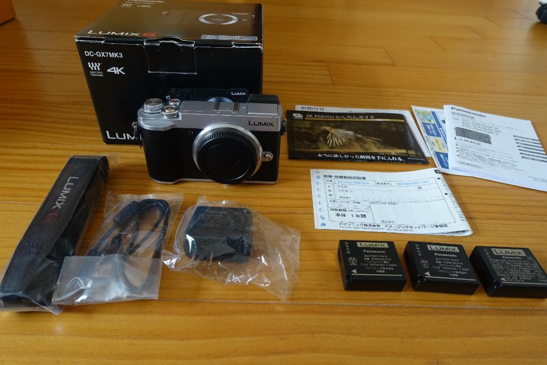 Panasonic LUMIX DC-GX7MK3シルバー【ショット数172】