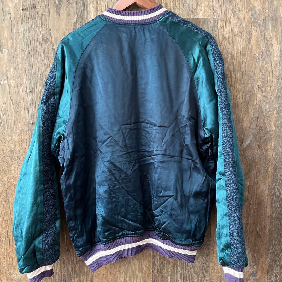 BLUEBLUE リバーシブルスカジャン　サイズＬ