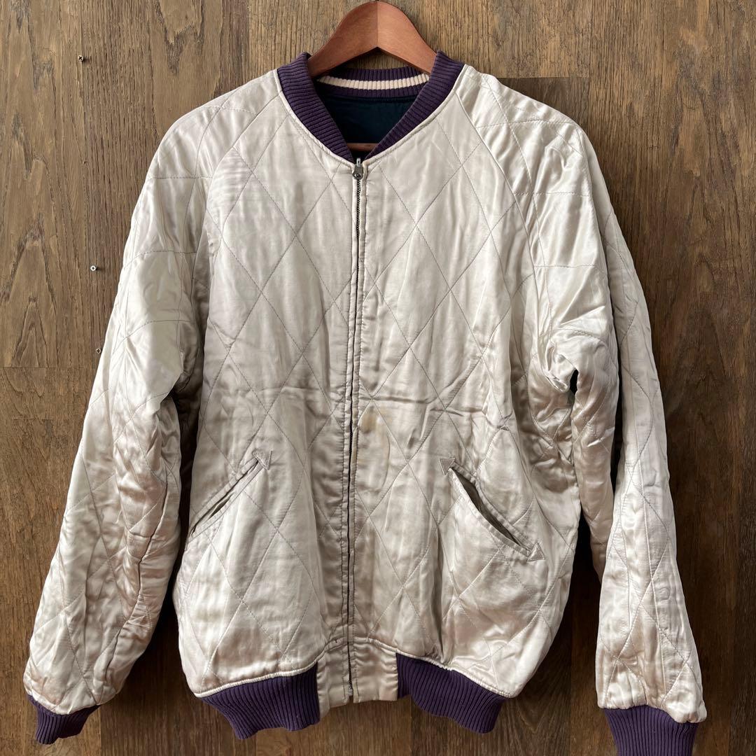 BLUEBLUE リバーシブルスカジャン　サイズＬ