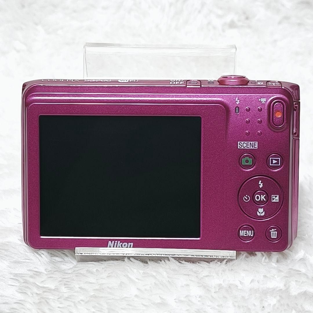 美品✨NIKON COOLPIX S3700 ピンク コンデジ デジカメ