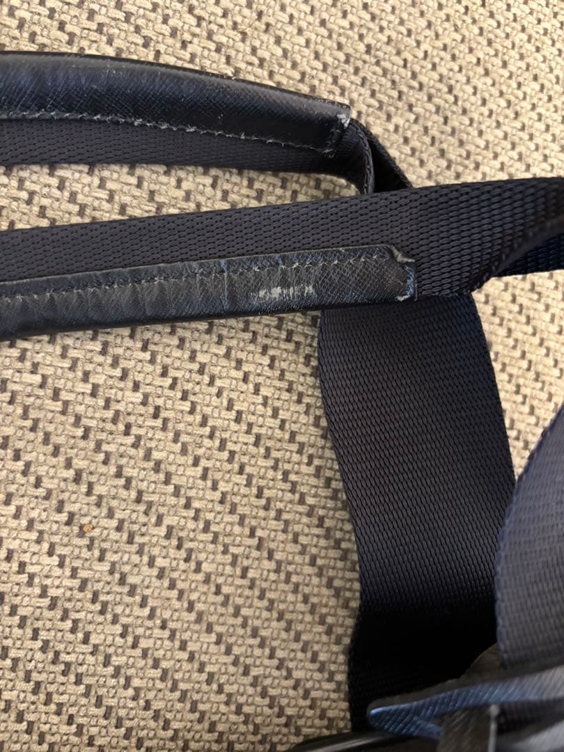 PRADA ブラック ボストンバッグ　ビジネスバッグ