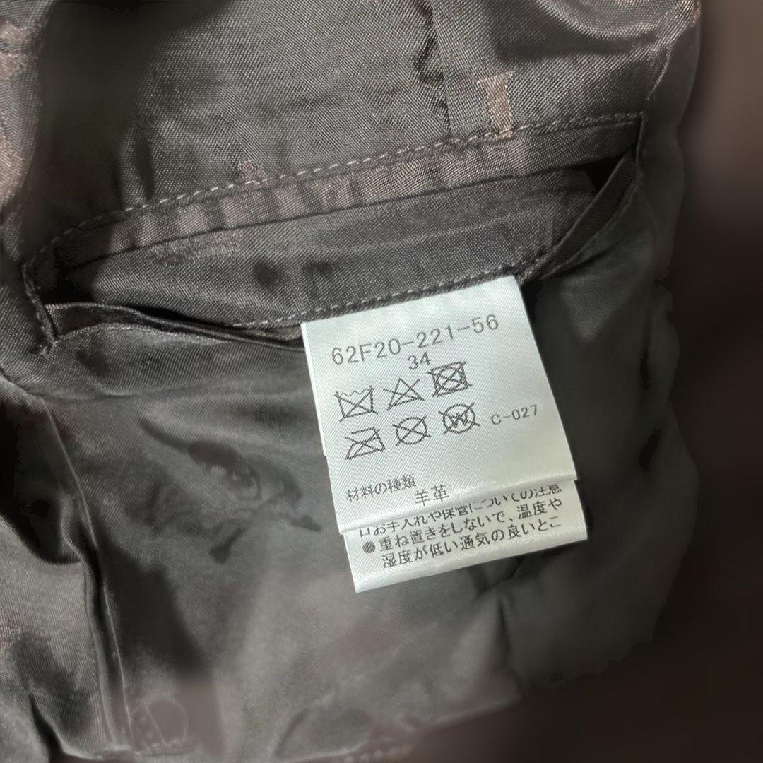 LOVELESS ラブレス　ラムレザーナビゲータージャケット