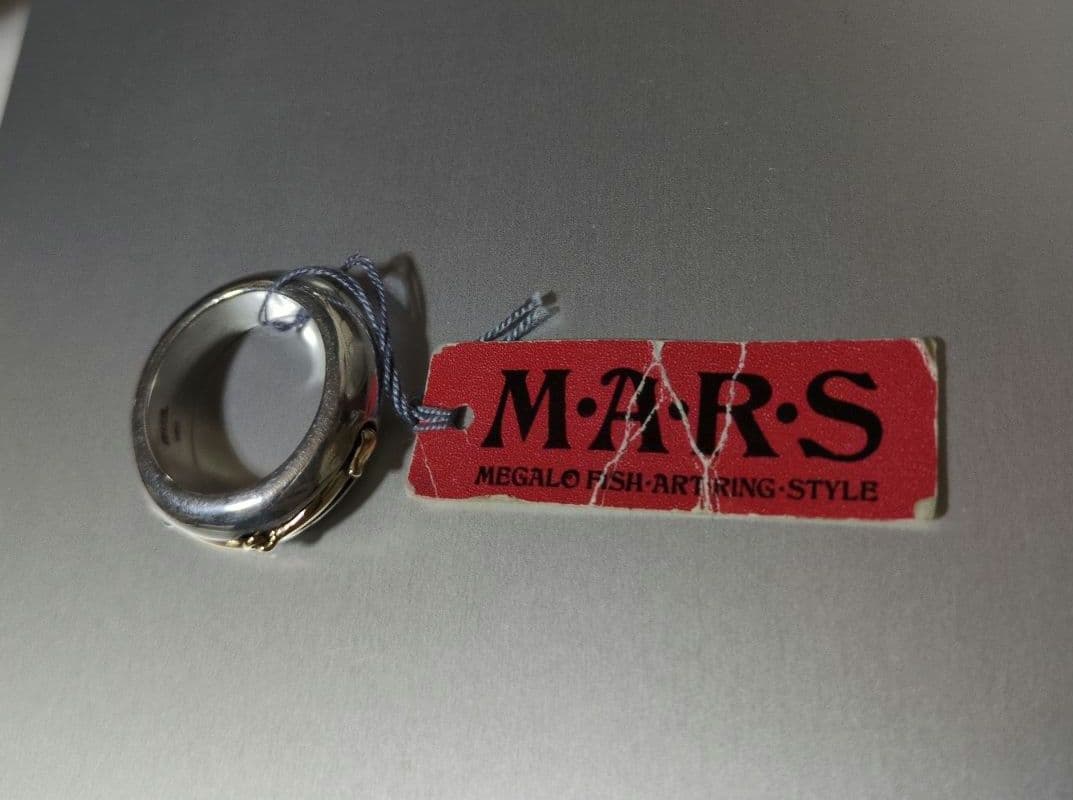 【K18使用】中古 M.A.R.S マーズ 20号 コンポジットリング 925
