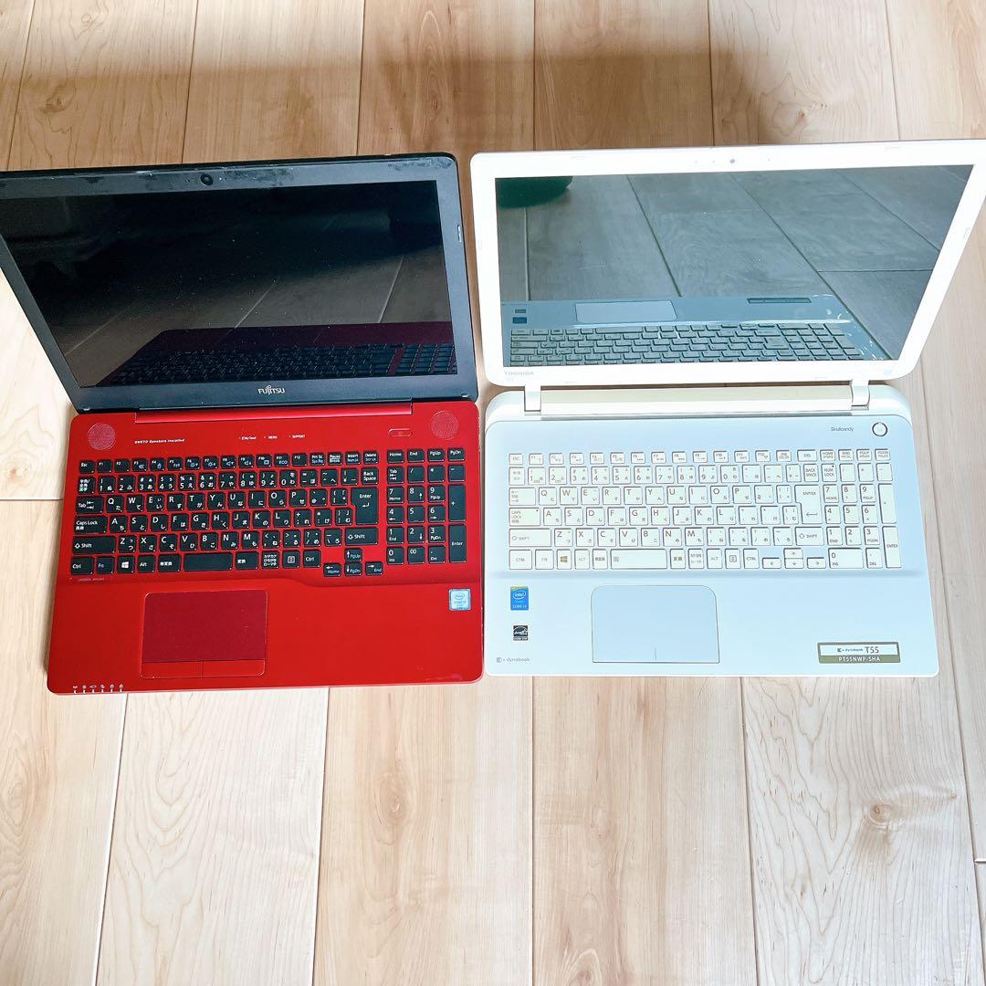 ジャンク ノートパソコン 4台 まとめ売り 部品取り用 起動不可