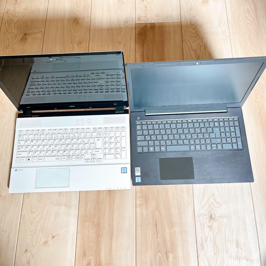 ジャンク ノートパソコン 4台 まとめ売り 部品取り用 起動不可