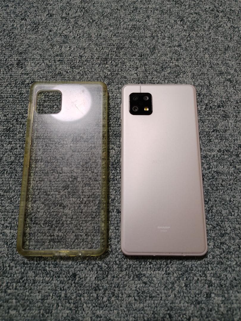 AQUOS sense6 スマートフォン 本体+ケース付き