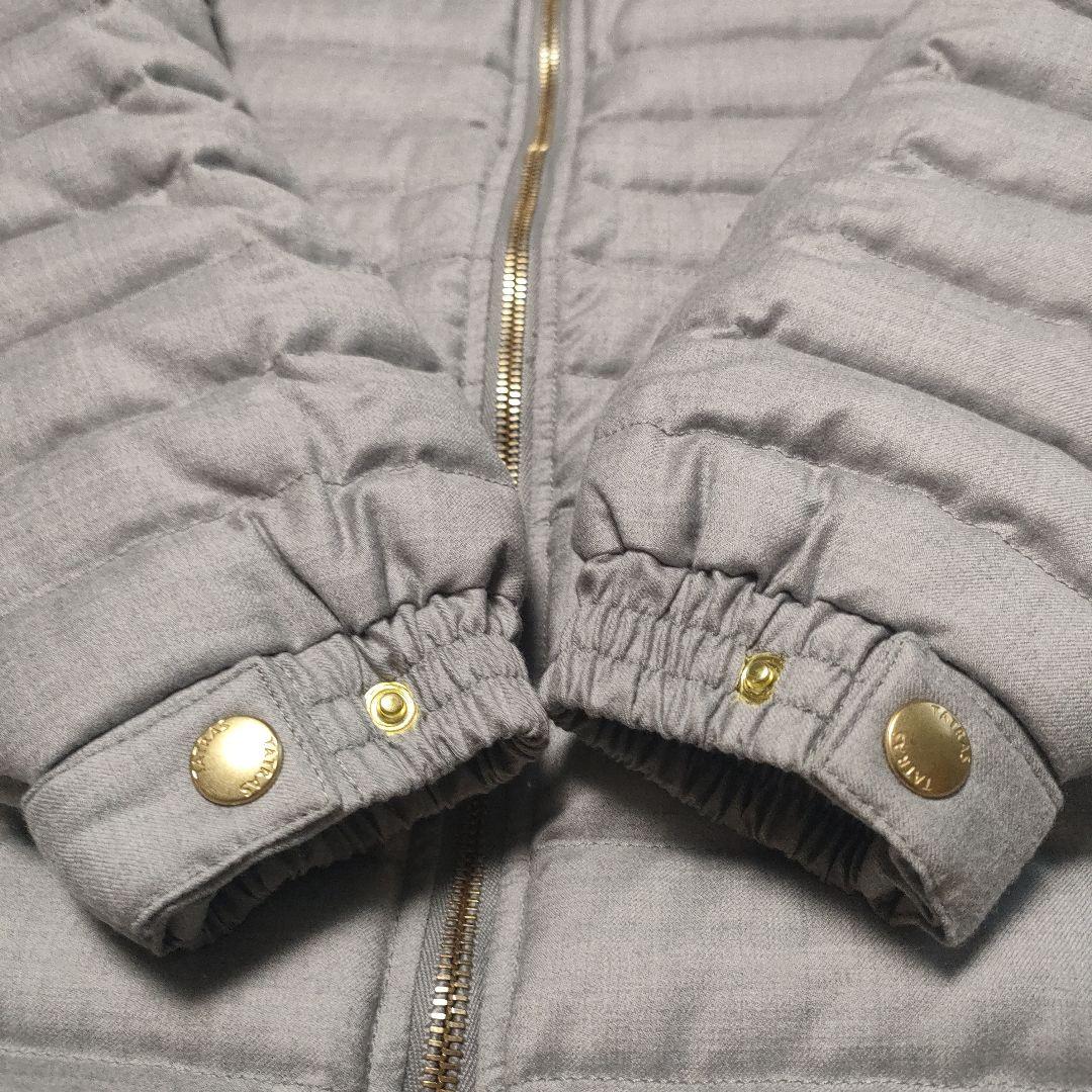 極美品✨タトラス PRIMULA　Rライン ウールシルク ダウンジャケットグレー