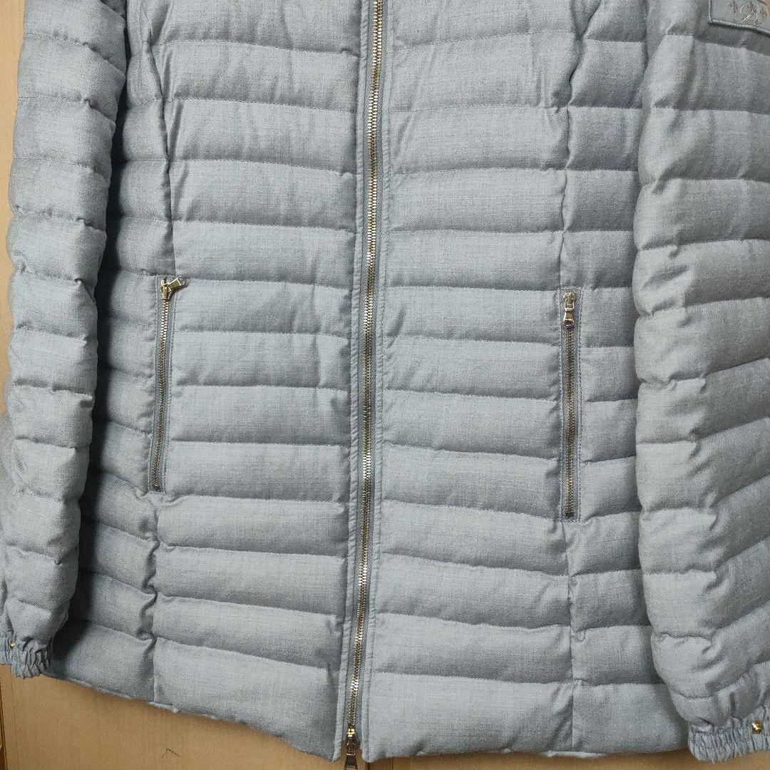 極美品✨タトラス PRIMULA　Rライン ウールシルク ダウンジャケットグレー