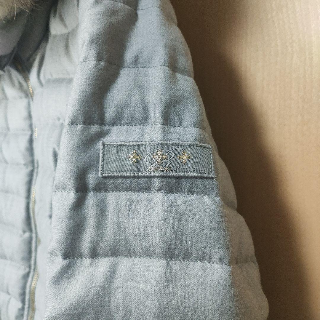 極美品✨タトラス PRIMULA　Rライン ウールシルク ダウンジャケットグレー