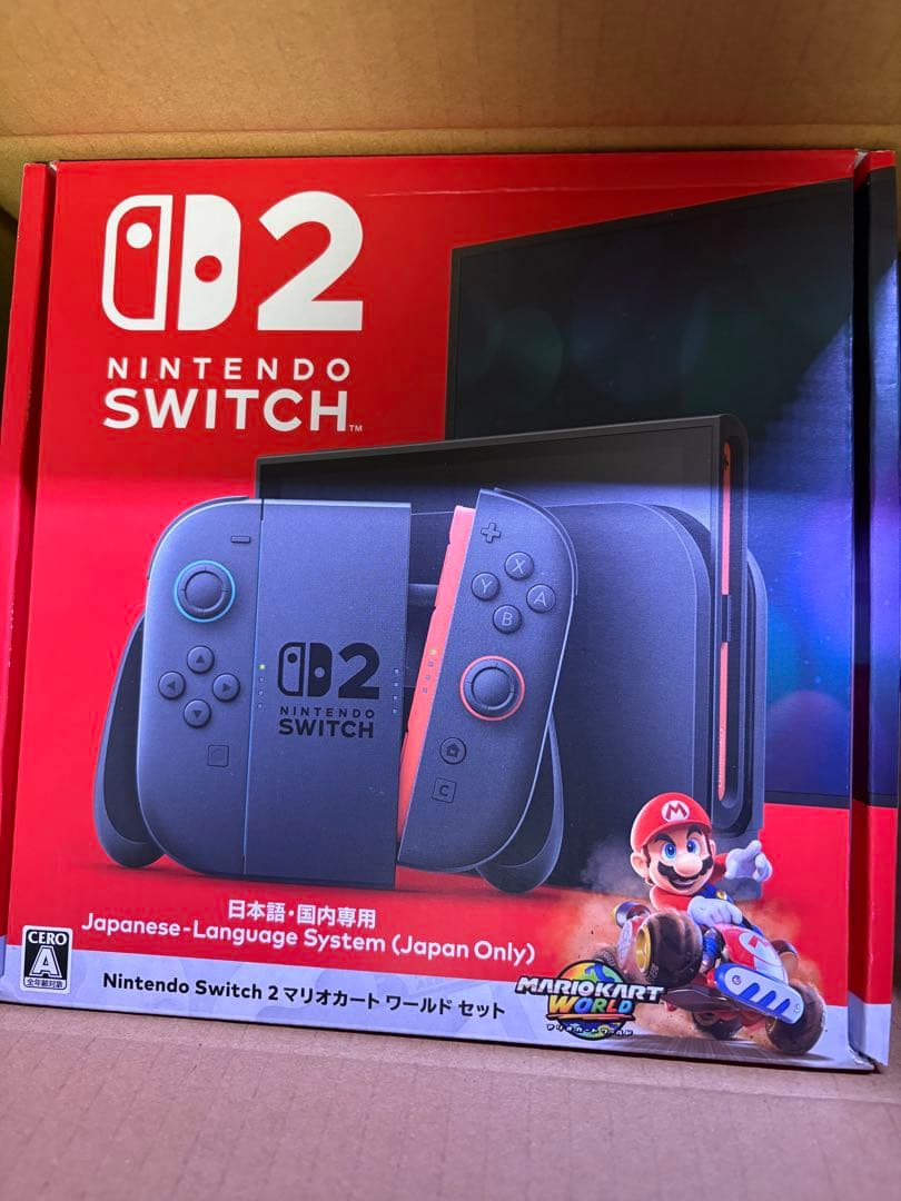【新品未使用】Nintendo Switch 2 マリオカートワールド同梱版