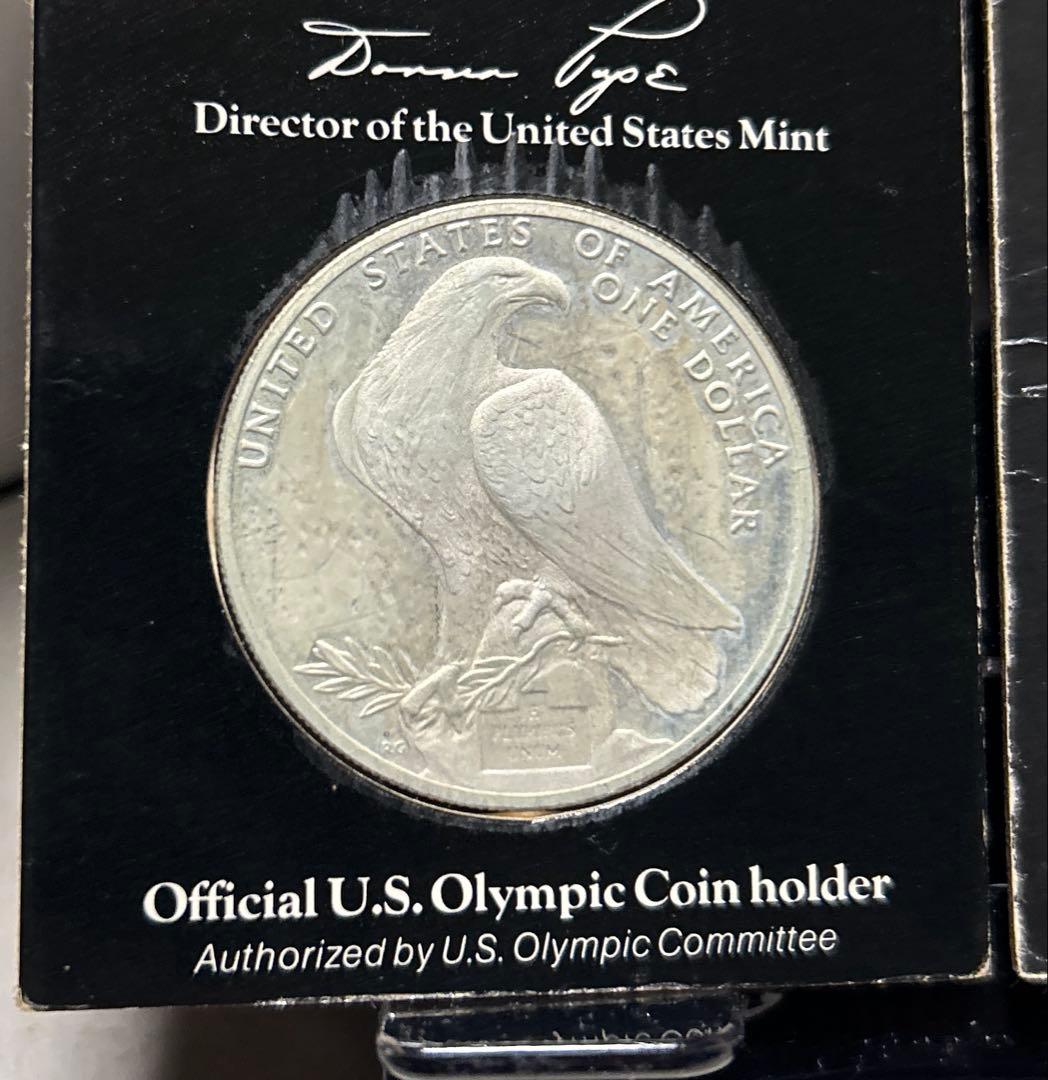 k*h様 ロサンゼルスオリンピック記念銀貨 2枚セット