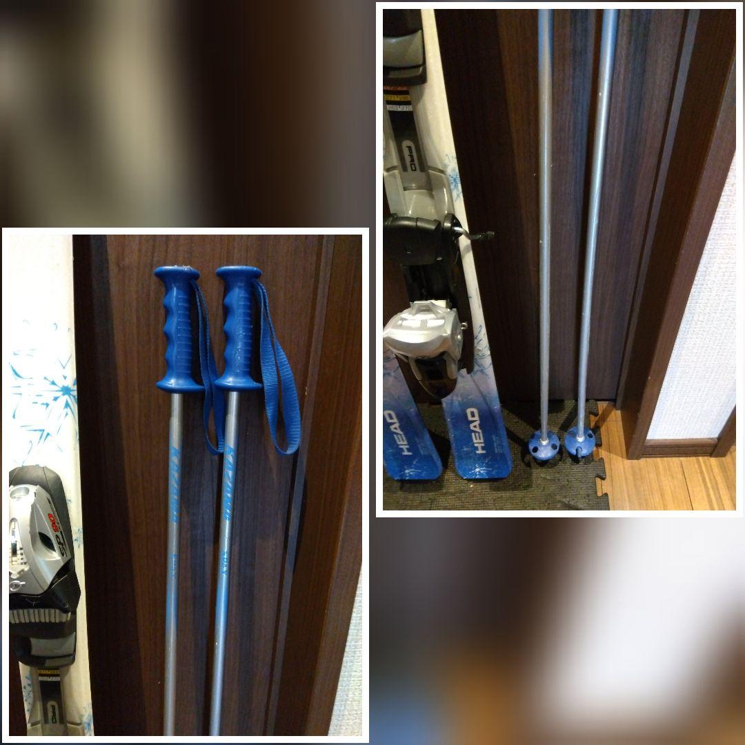 良好【ハイエンド】HEAD 学生・レディース用/スキーセット/メンテ・WAX済✔