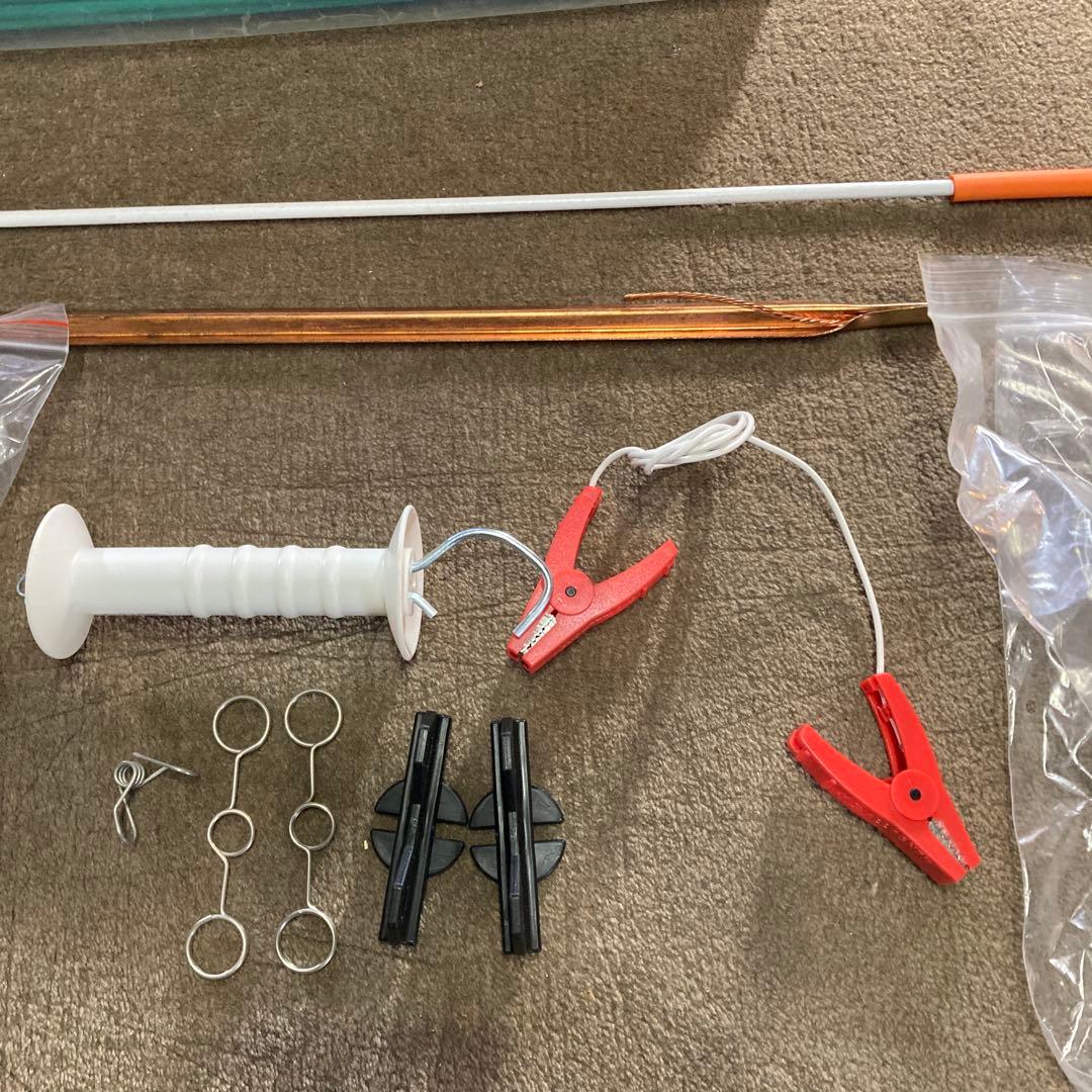 石*井様 ミヤワキ ミニ番兵 100m フェンスセット 光センサー内蔵型 家庭菜