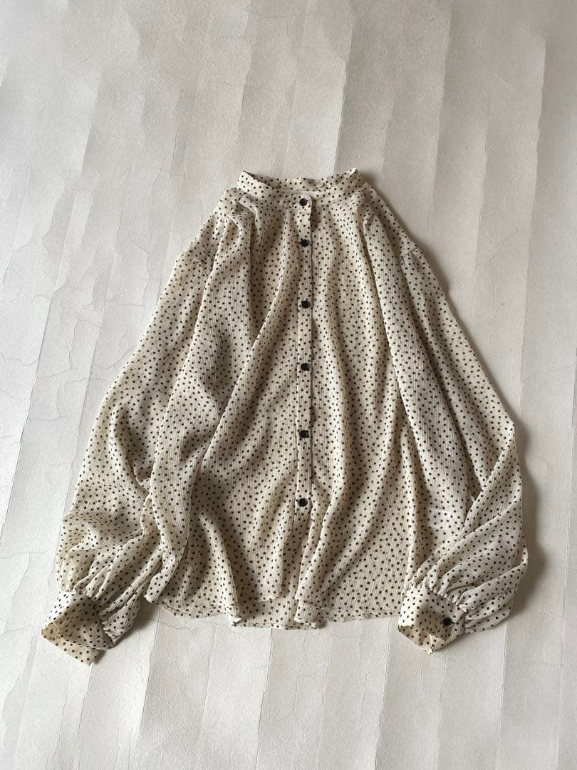 ユナイテッドアローズ AEWEN MATOPH 2wayボウタイシフォンブラウス