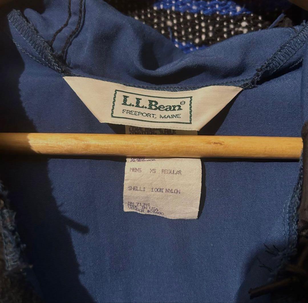 l.l.bean サイクリングアノラック　パーカー