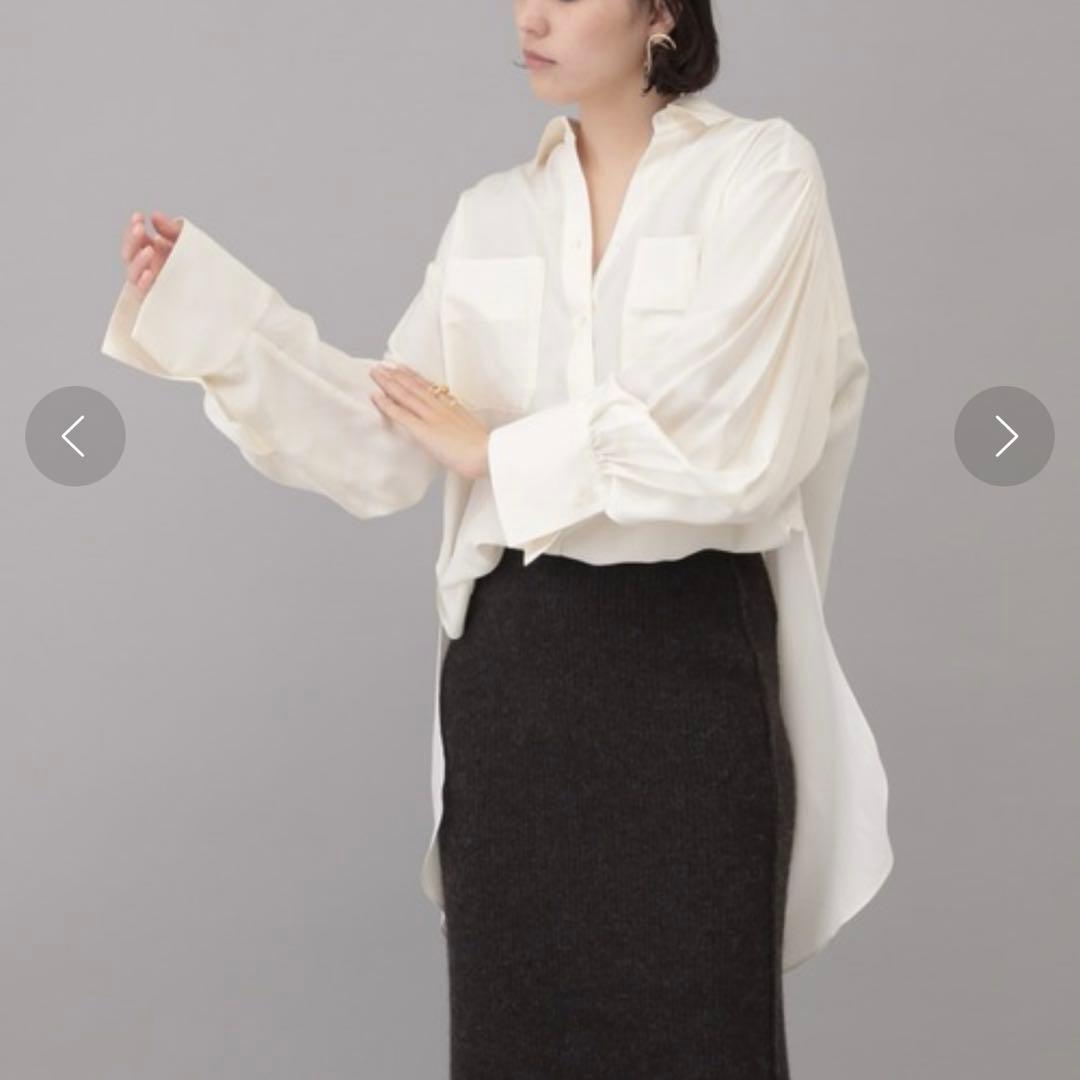 Chaos カオス シルクサンドシャツ　絹100%