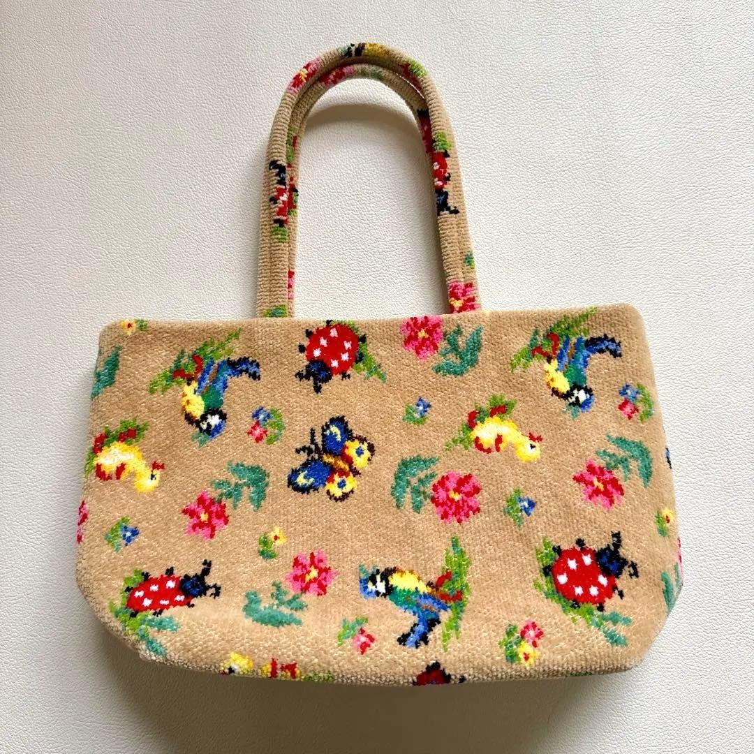 FEILER フェイラー　ハンドバッグ　ハイジ　茶色系　ベージュ系