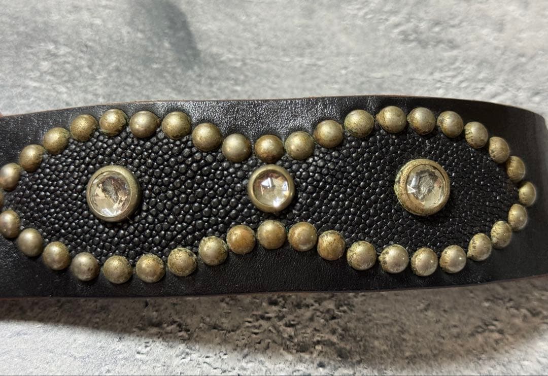 HTC ブレスレット ピーナッツ スティングレイ ブラック 1.75 inch