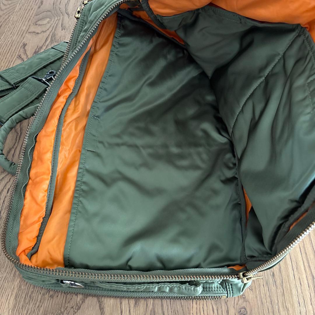 レア美品　PORTER 3WAYビジネスバッグ オリーブグリーン