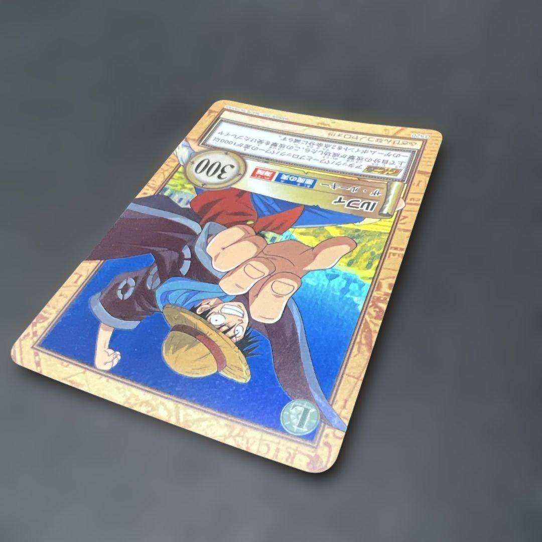 初期 ワンピースカードダス ハイパーバトル ルフィ C520 ザ·ルーキー レア