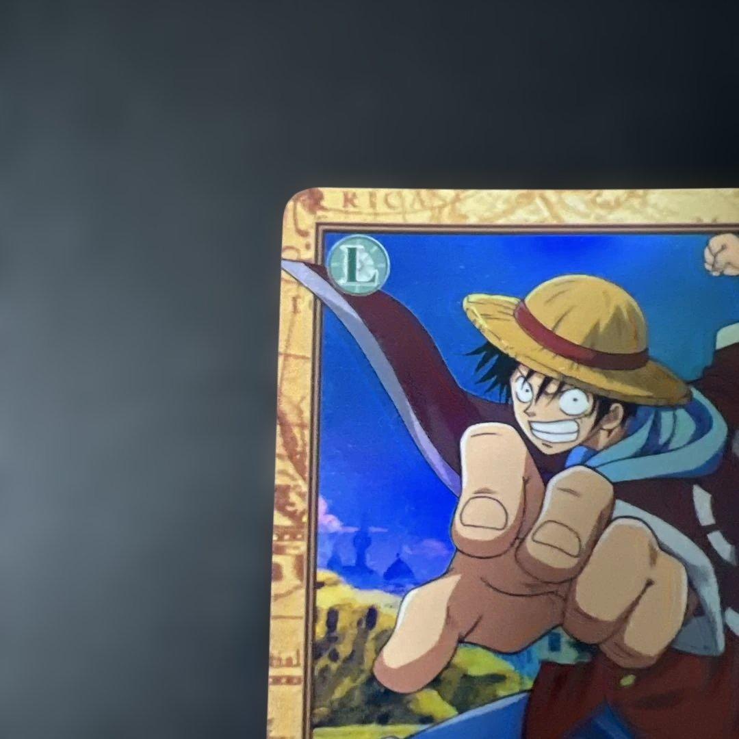 初期 ワンピースカードダス ハイパーバトル ルフィ C520 ザ·ルーキー レア