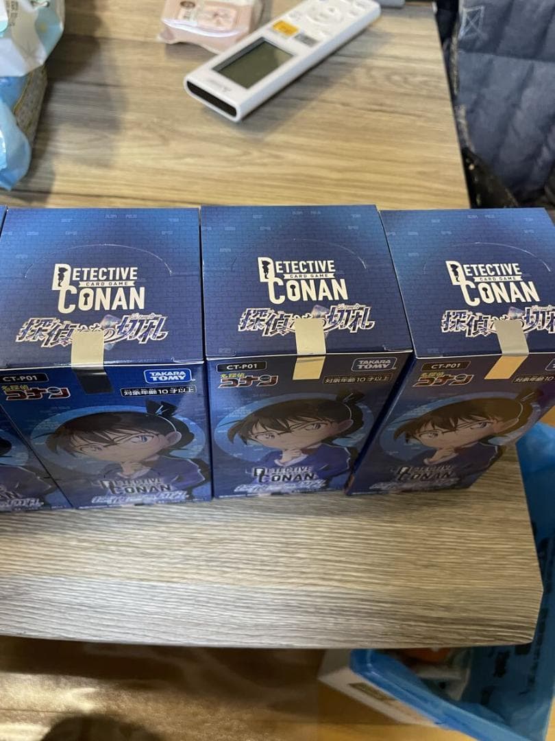 名探偵コナンカードゲーム 探偵達の切り札 未開封5Boxセット