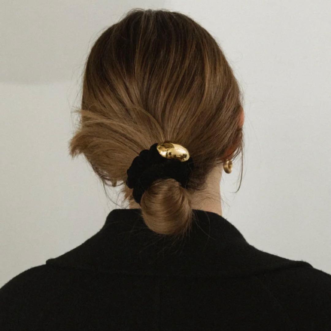 LETICIA E-VELVET(Black) シュシュ 新品