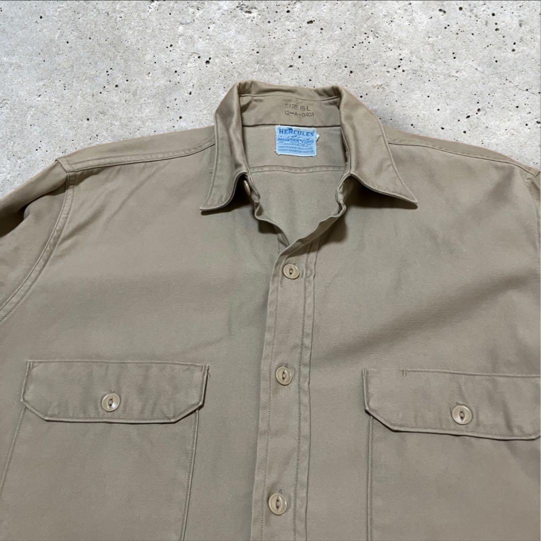 K*J様 50s HERCULES マウンテンクロス ワークシャツ マチ付き