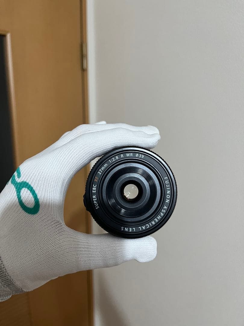 【ほぼ新品】FUJIFILM フジノン レンズ XF27mmF2.8 R WR