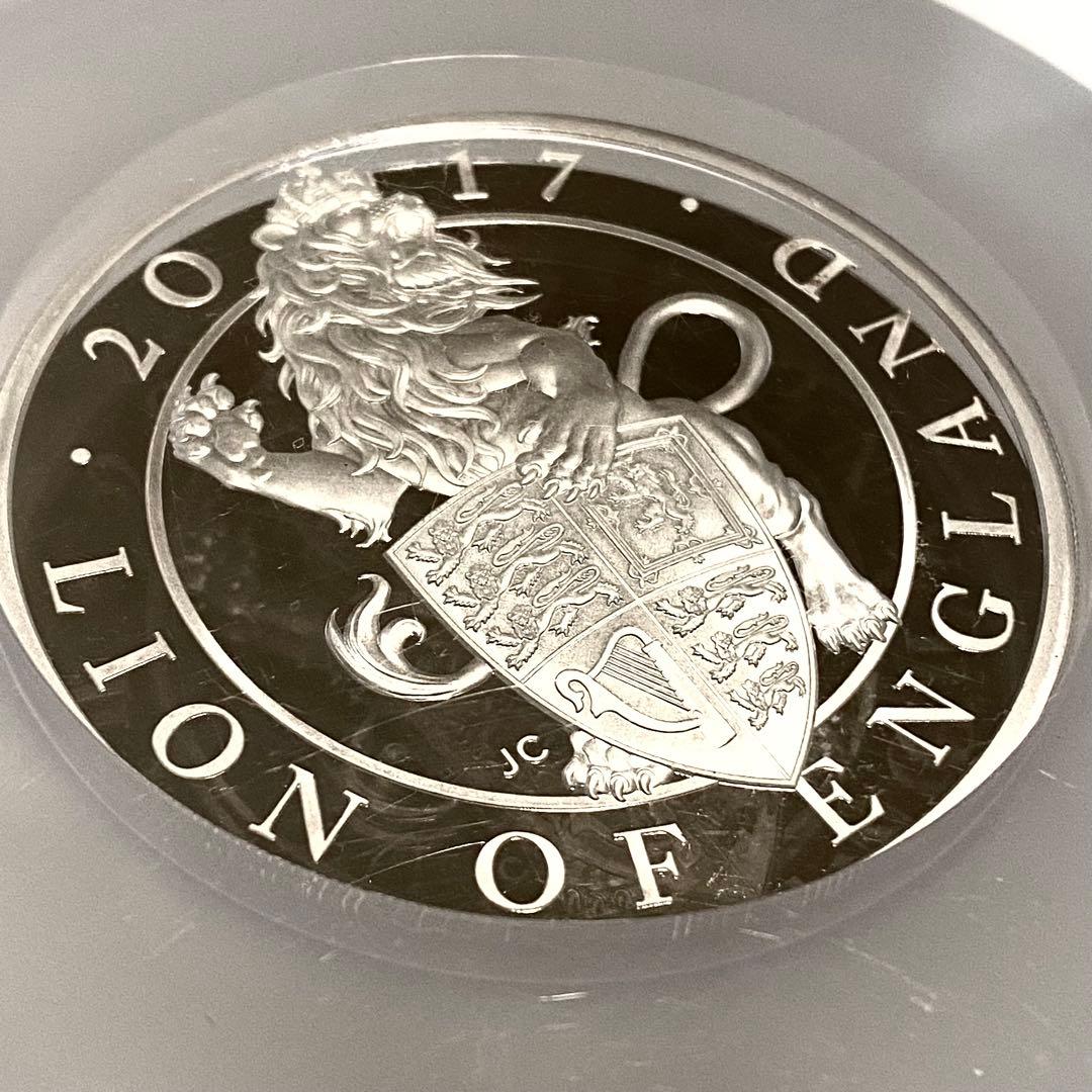 2017年 イギリス PF70 NGC 銀貨 モダン アンティーク 