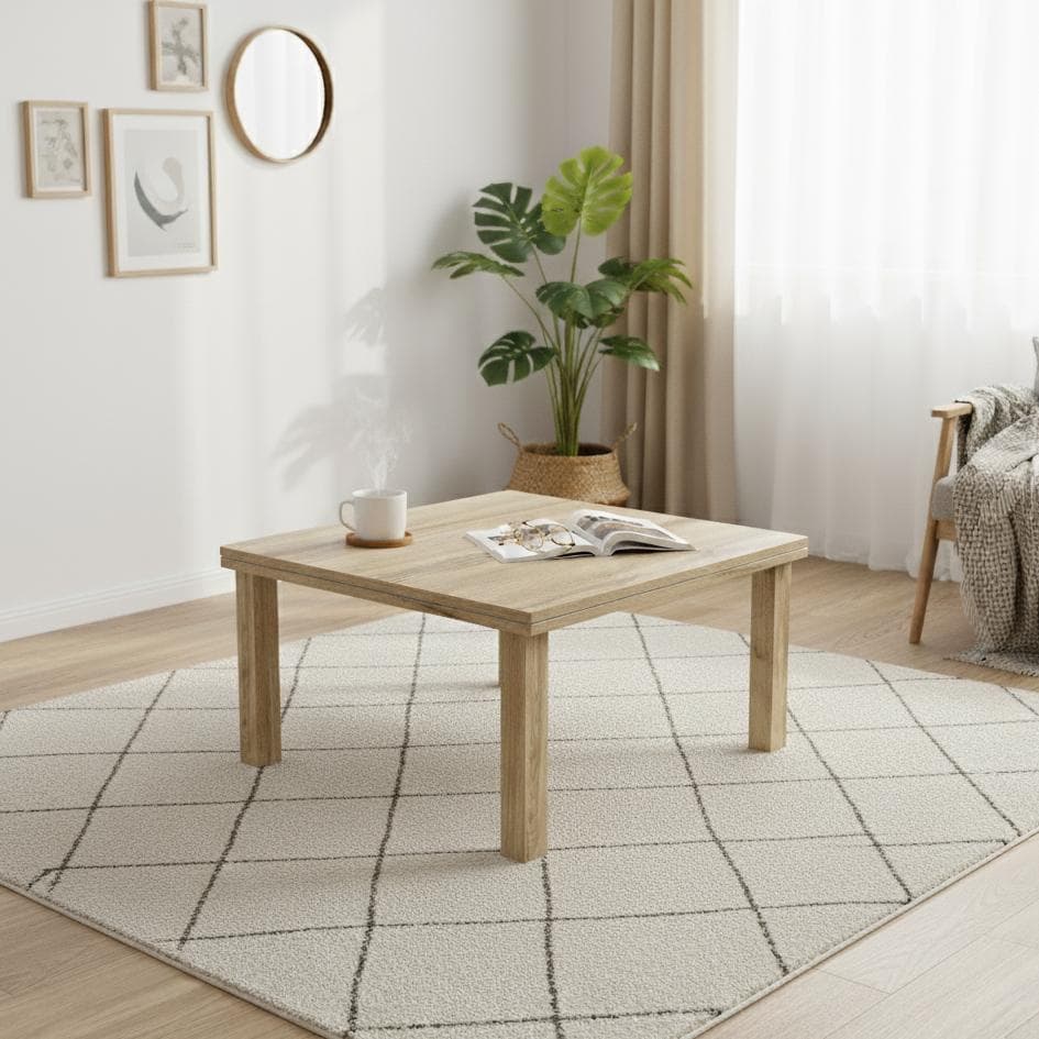 【新品訳あり】木目が綺麗な コタツ 天板リバーシブル　アウトレット