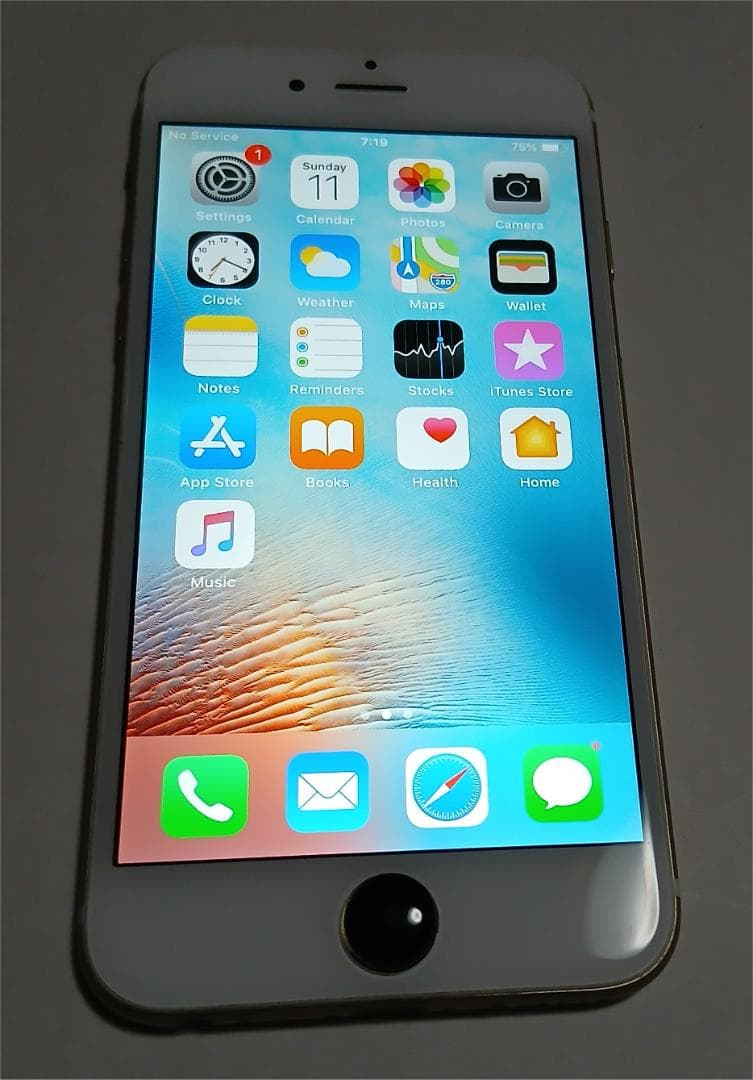 docomo iPhone 6 ゴールド - 極上状態 92% バッテリー