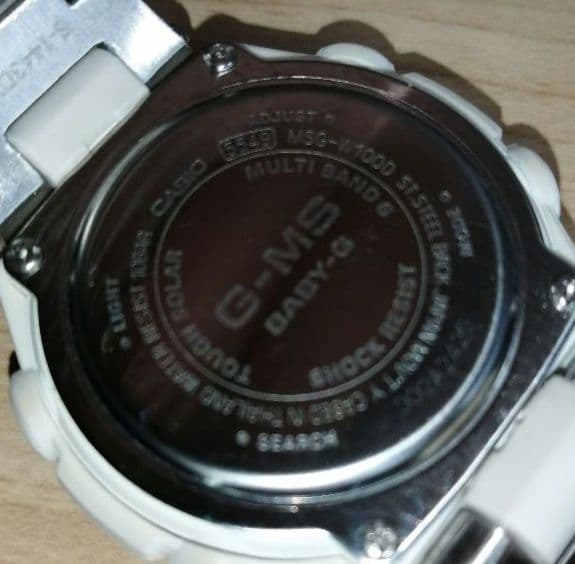 カシオ　G-MS　baby-g G-shock MSG-W100D 超美品