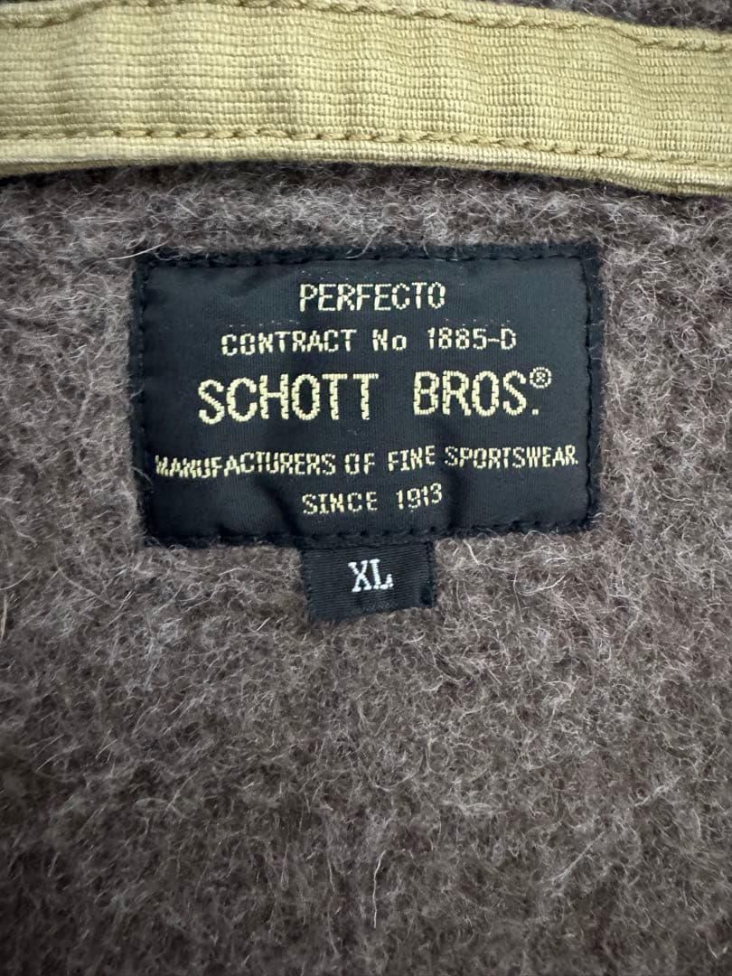 schottショットCIVILIAN DECK VESTシビリアン デッキベスト