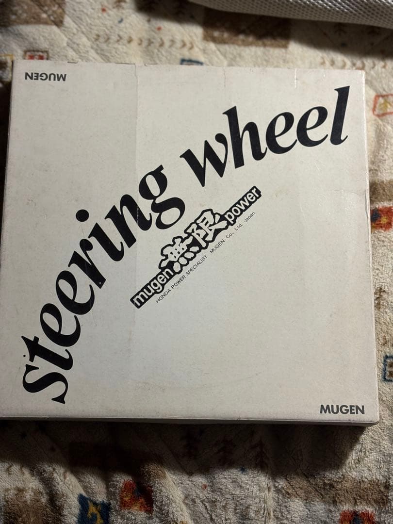 Mugen ステアリングホイール 本体　使用感あり