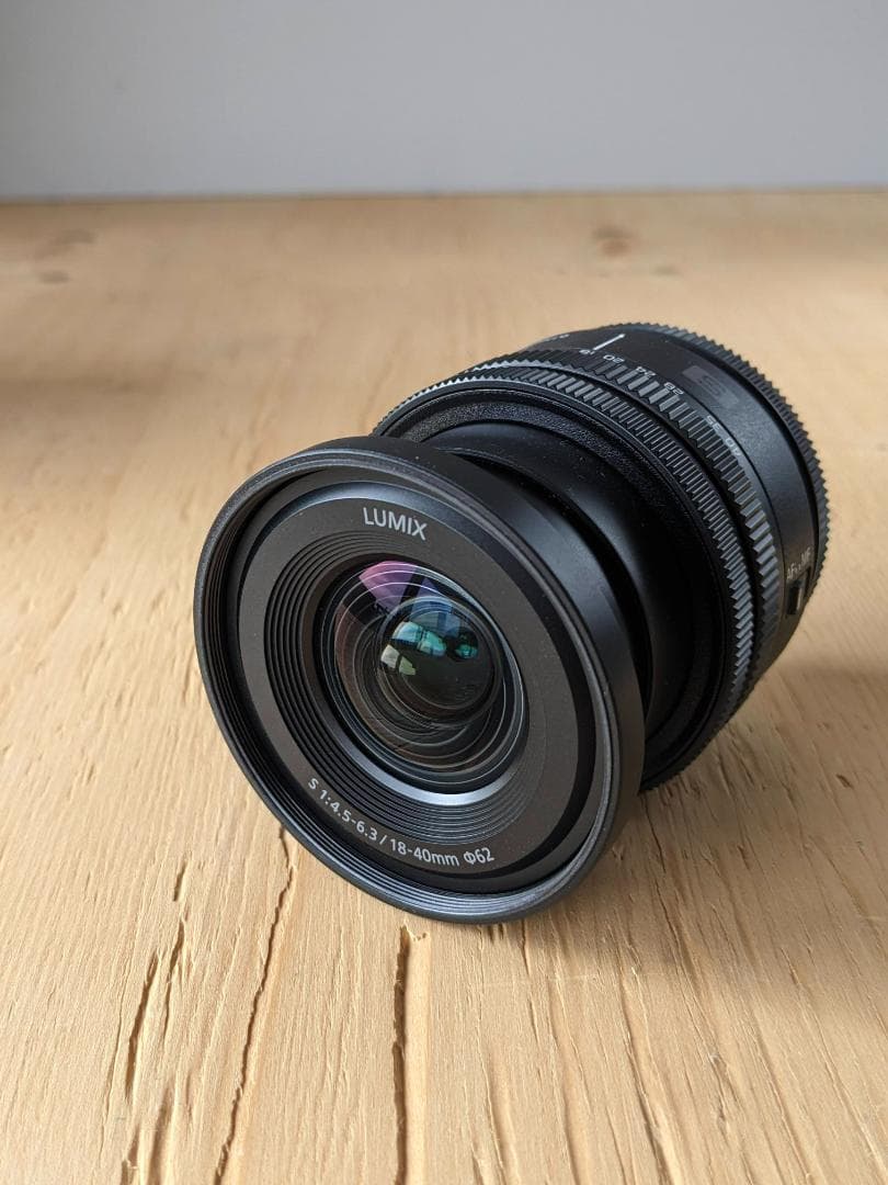 【超美品】LUMIX S 18-40mm F4.5-6.3 レンズ　箱付き