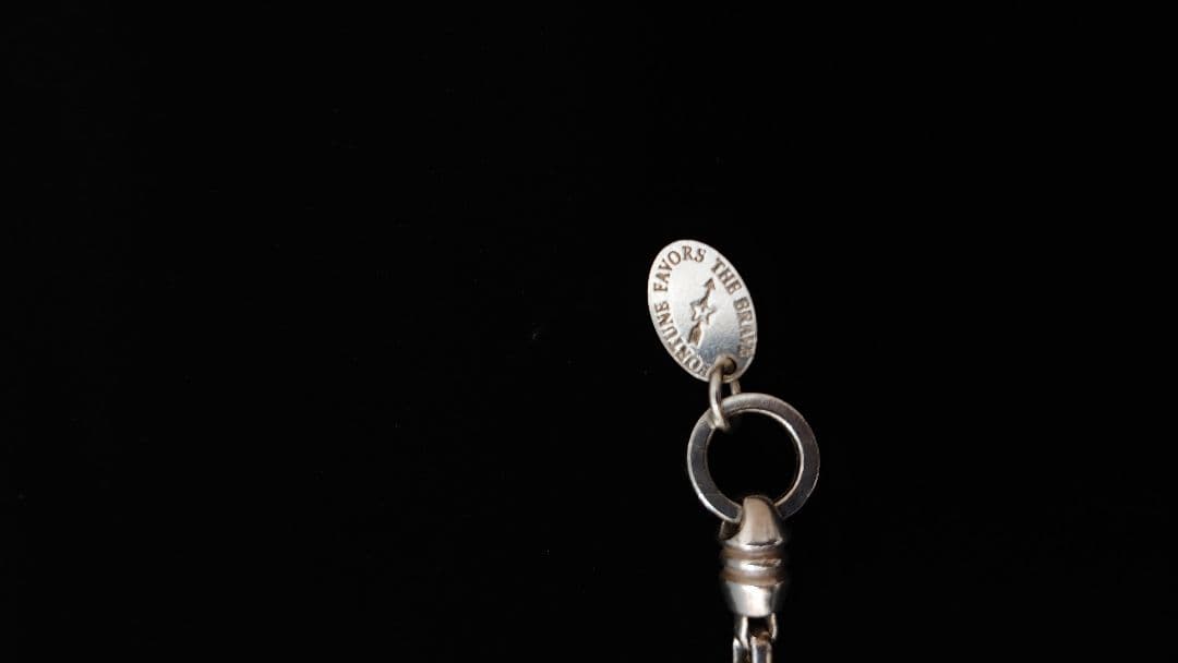 MARS　シルバー チェーンブレスレット カラビナ型