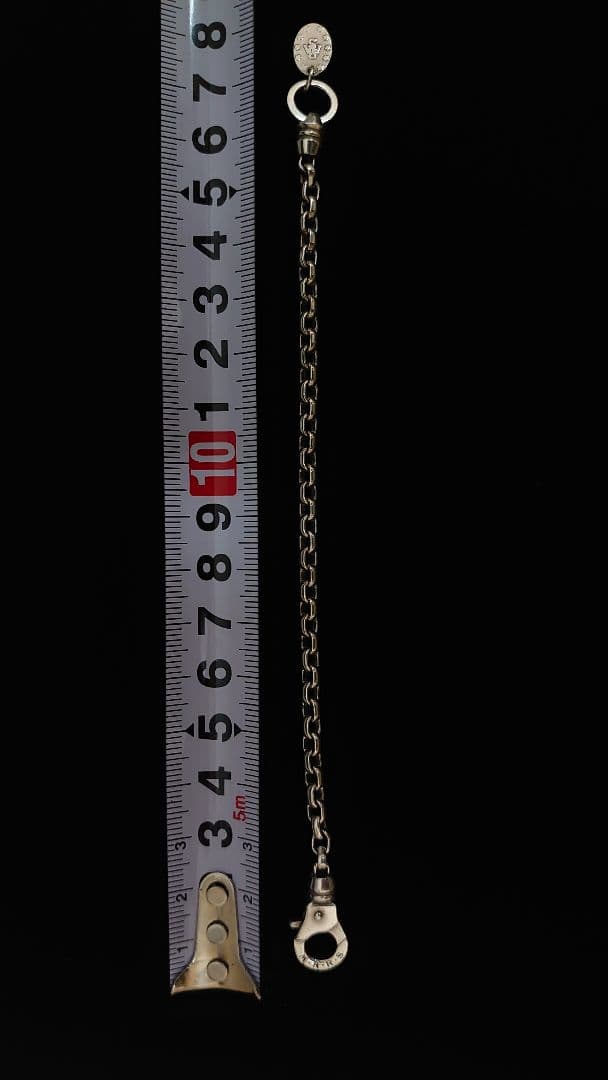 MARS　シルバー チェーンブレスレット カラビナ型