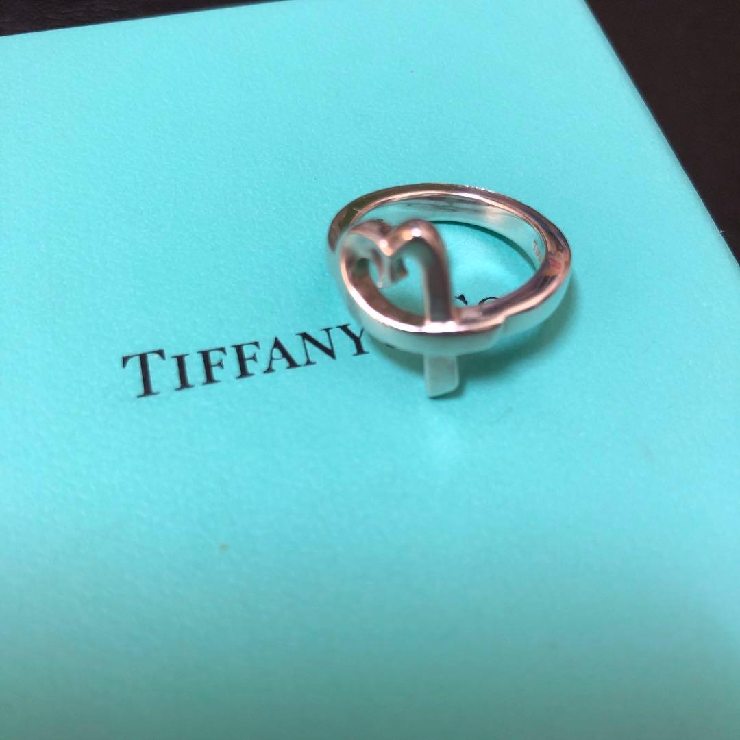最終価格❗️TIFFANY&Co ティファニー　ラビングハートシルバーリング