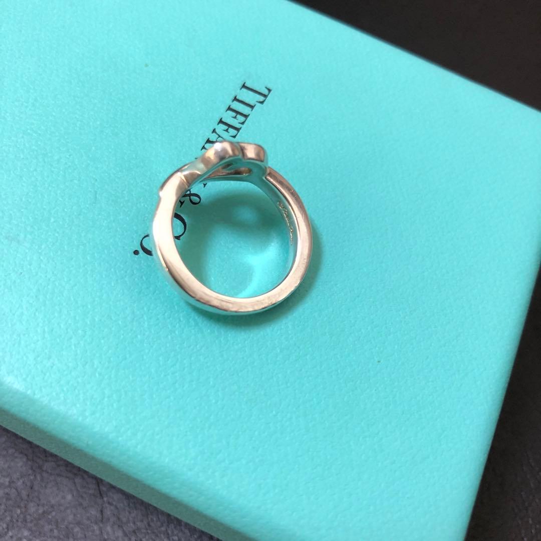 最終価格❗️TIFFANY&Co ティファニー　ラビングハートシルバーリング