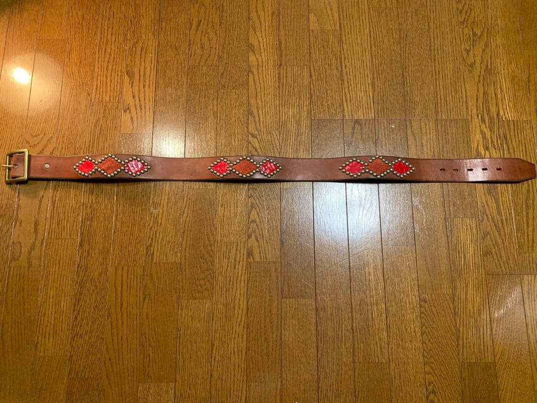 新品　HTC スタッズベルト　スタンダードカリフォルニア　vintage 34