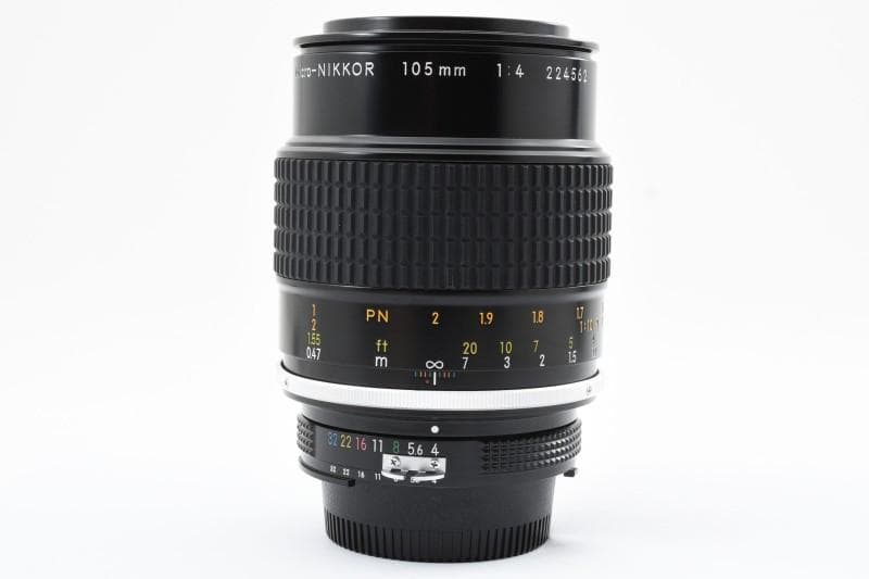 Nikon Ai Micro-NIKKOR 105mm f/4（整備品）