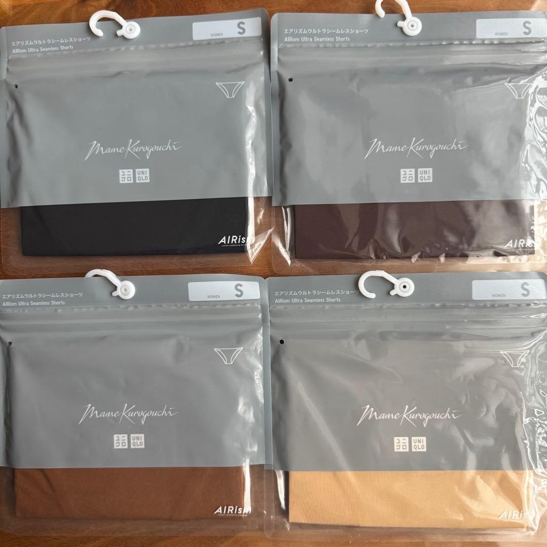 ユニクロ　マメ　mame ショーツ　Sサイズ 4色セット