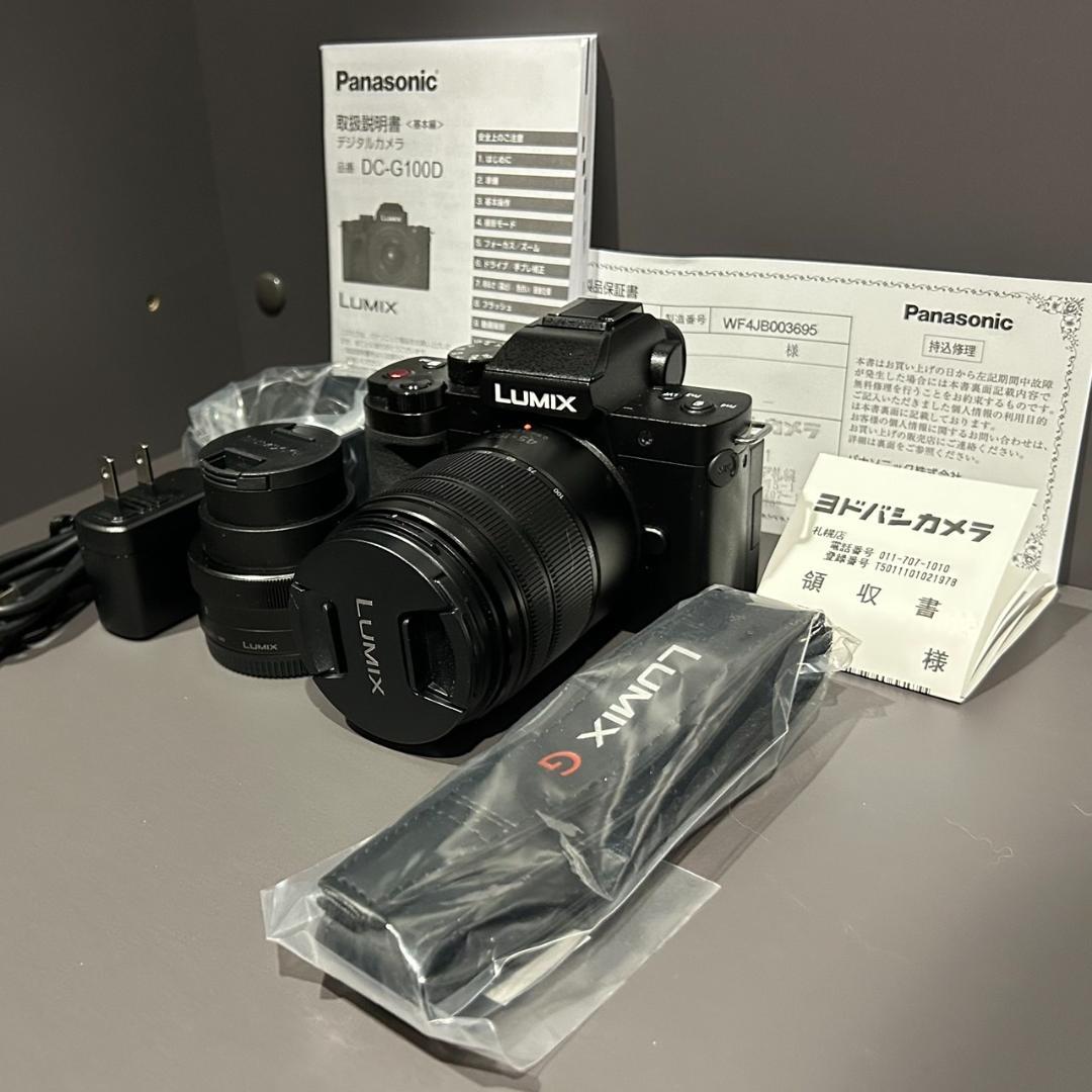 【餃子スープ】LUMIX DC-G100D ミラーレス一眼カメラ