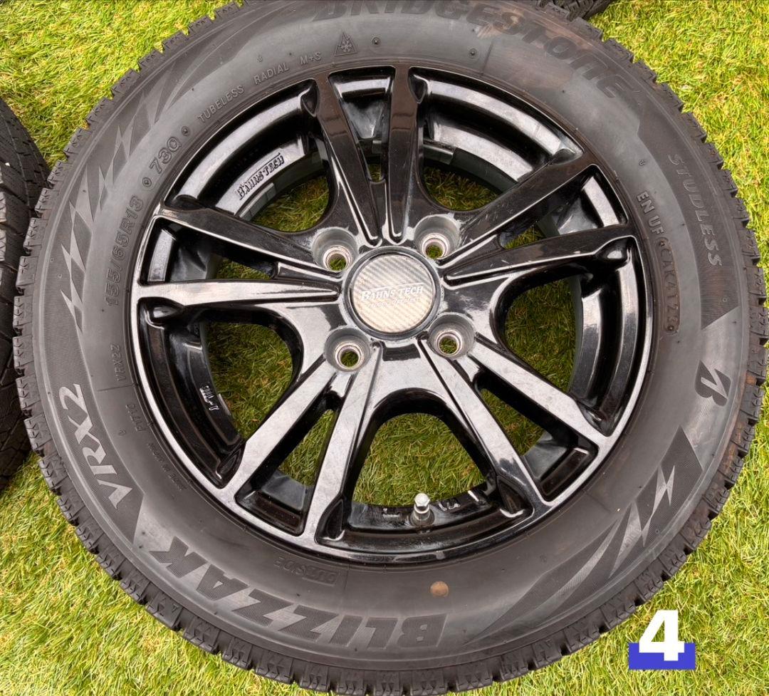 BAHNS TECH 13インチ VRX2付 4本セット