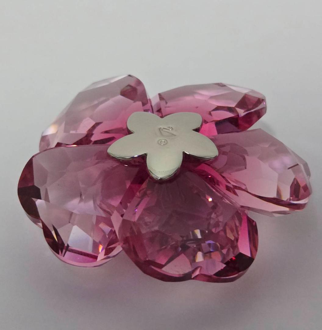 Swarovski ピンククリスタル 花