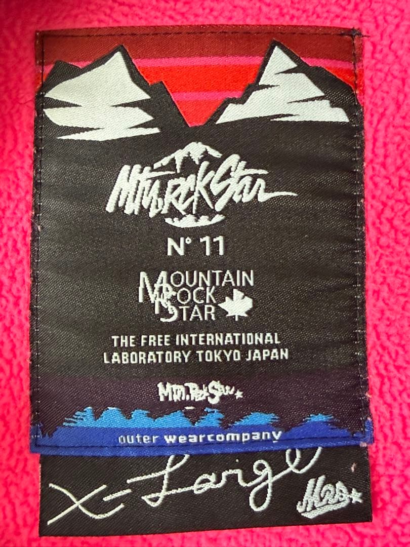 s*a様 MTN.PEAK.STAR（マウンテンロックスター）フード付き防水パー