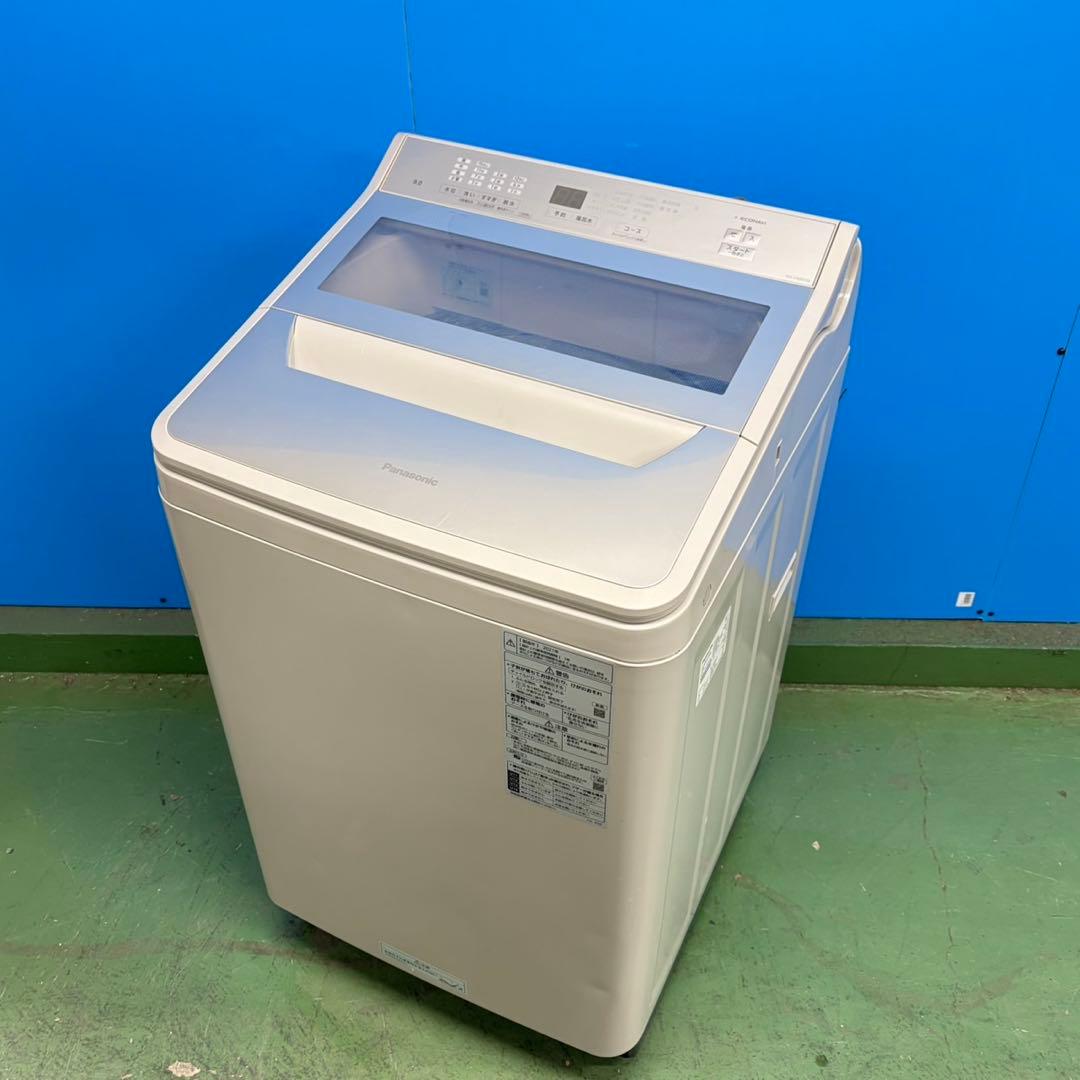 726 パナソニック　大型洗濯機　9キロ　小型　一人暮らし　家庭用　ガラストップ