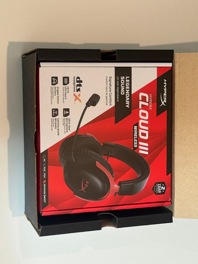 【新品未開封】HyperX Cloud III Wireless ヘッドセット